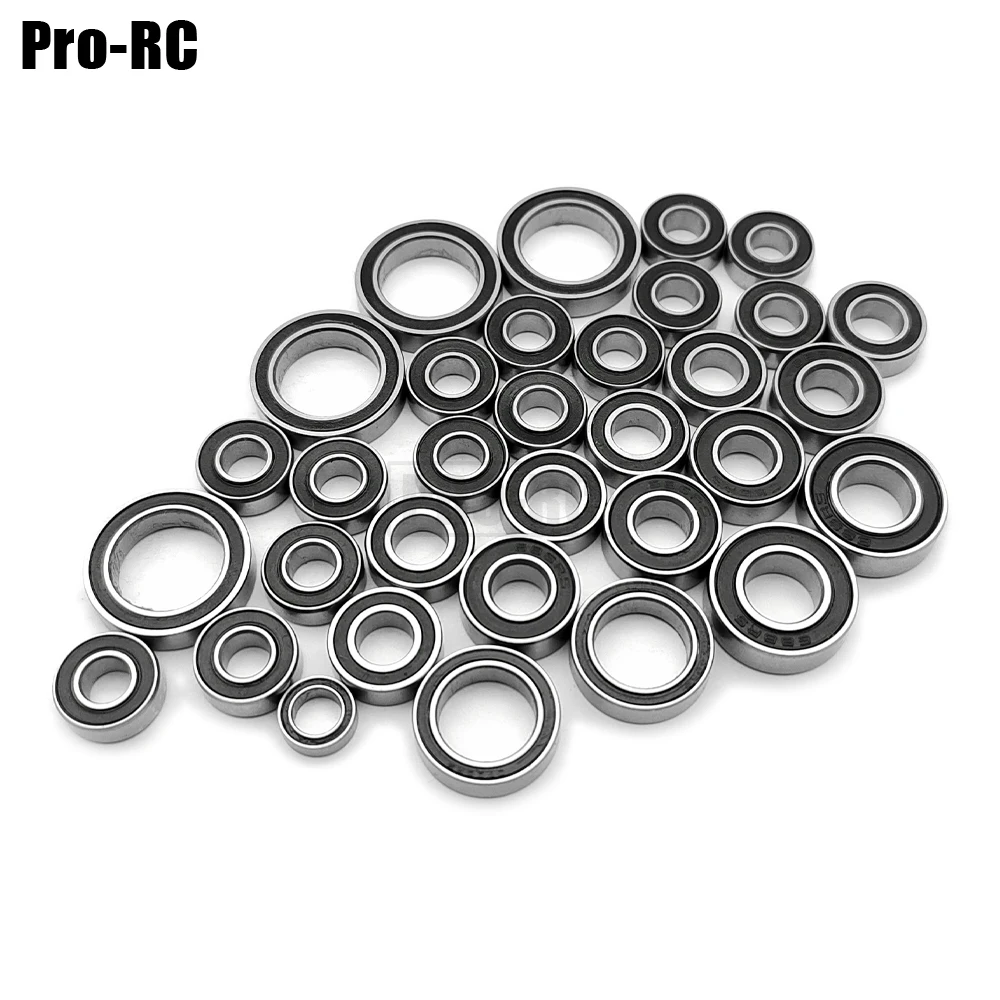 33Pcs Complete Bearings Kit For Traxxas 1/10 E-Revo ERevo VXL Brushless Original Version Rc Car Parts