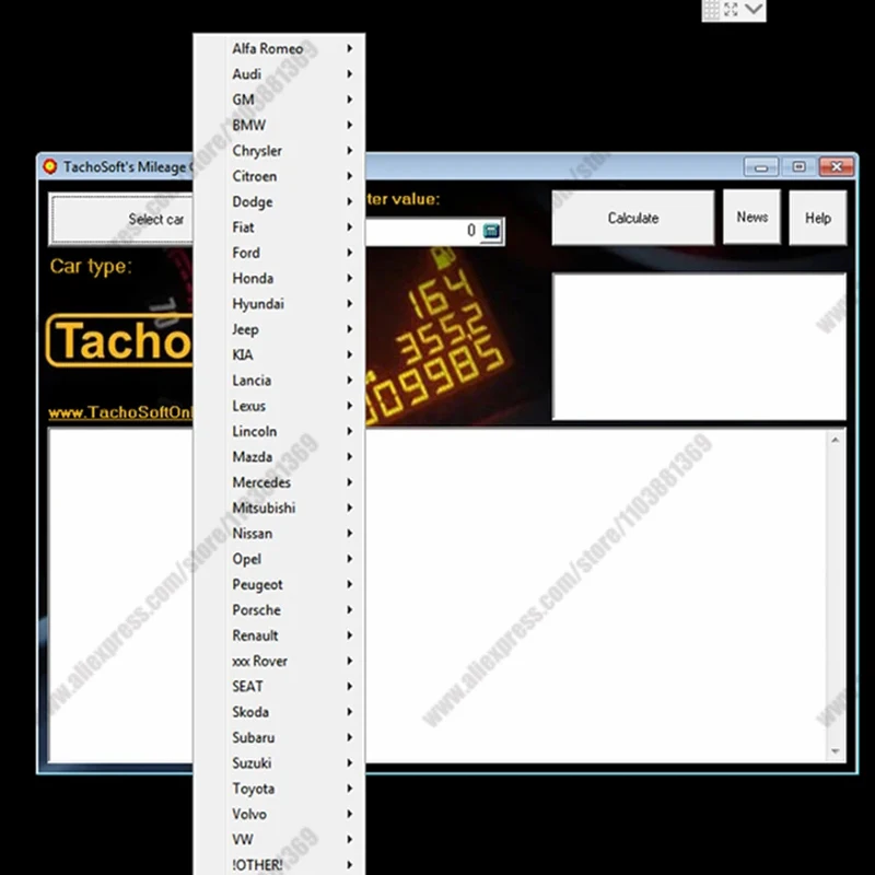 TachoSoft Mileage Calculator 23.1 TachoSoft Mileage Counter Calculation Software V23.1 With License Digital Odometer Calculators