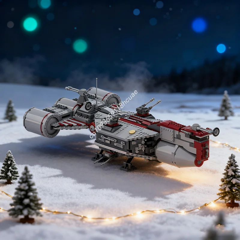 

1756pcs MOC Republic Charger Refit Star Battle Model Building Christmas Gifts Blocks Toys Architecture DIY Idea Brick Birthday