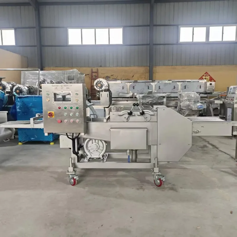 Industrial Burger Patty Making Machine Meat Pie Chicken Nugget Processing Production Line FL Customized