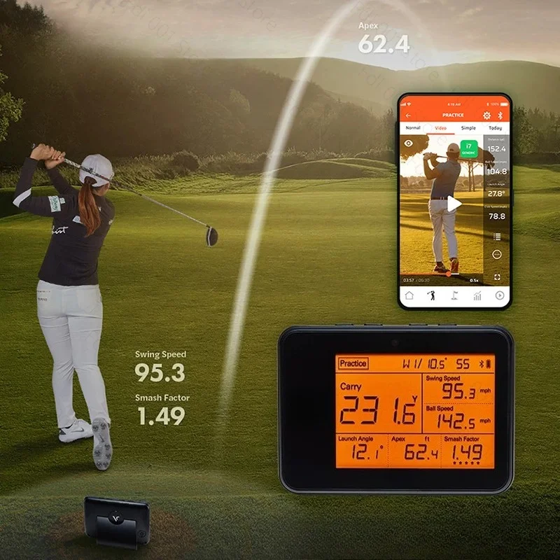 SC300i Golf Swing Action Data Flat Panel Analyzer Portable