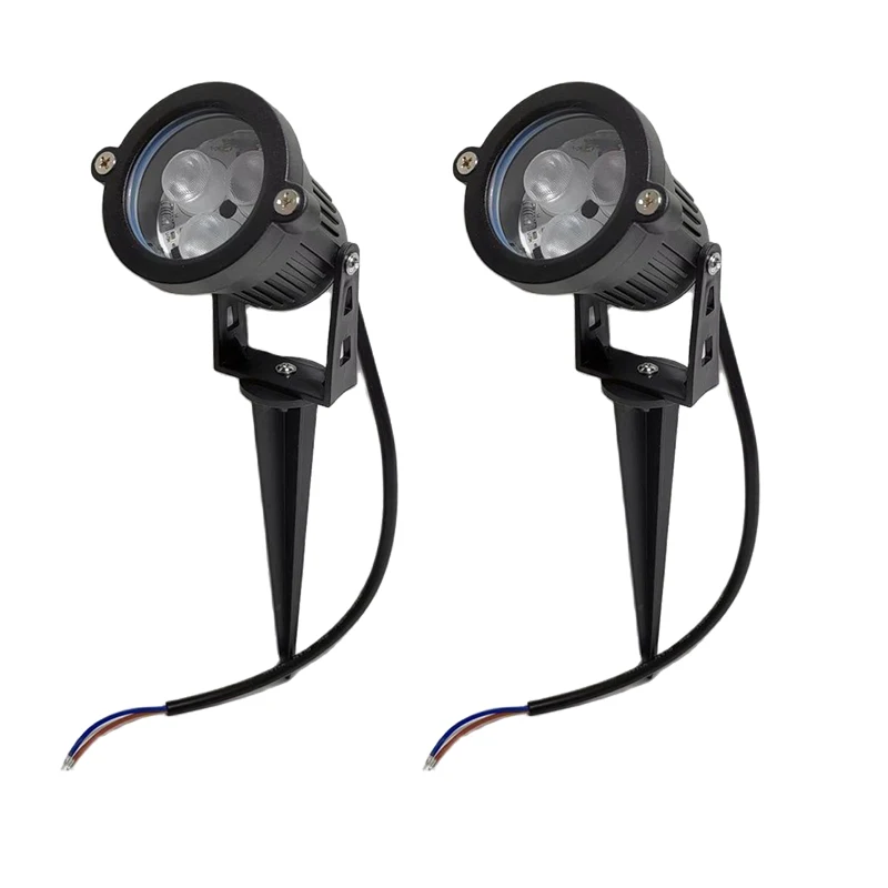 Lampa ogrodowa LED 6W lampa krajobrazowa Spike DC12V żarówka ścieżka ciepła biała zielona lampy punktowe 220V 110V Outdoor wodoodporna