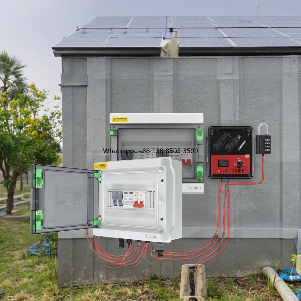 

Solar Photovoltaic Combiner Box 1 Input 1 Output Outdoor Waterproof DC Series