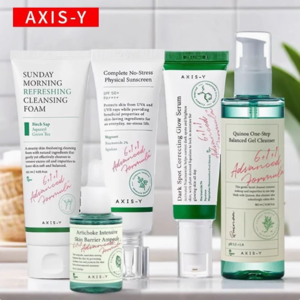 

AXIS-Y Non-Greasy Essence Brightening Refreshed Cream Deep Moisturizing Fade Dark Spot Serum Whitening Gently Soothing Skin Care