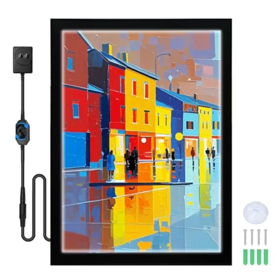 

Светодиодная рамка для кинопостеров 27 x 40 дюймов, световой короб с подсветкой, настенный монтаж, алюминиевый профиль, магнитная рамка для Mo