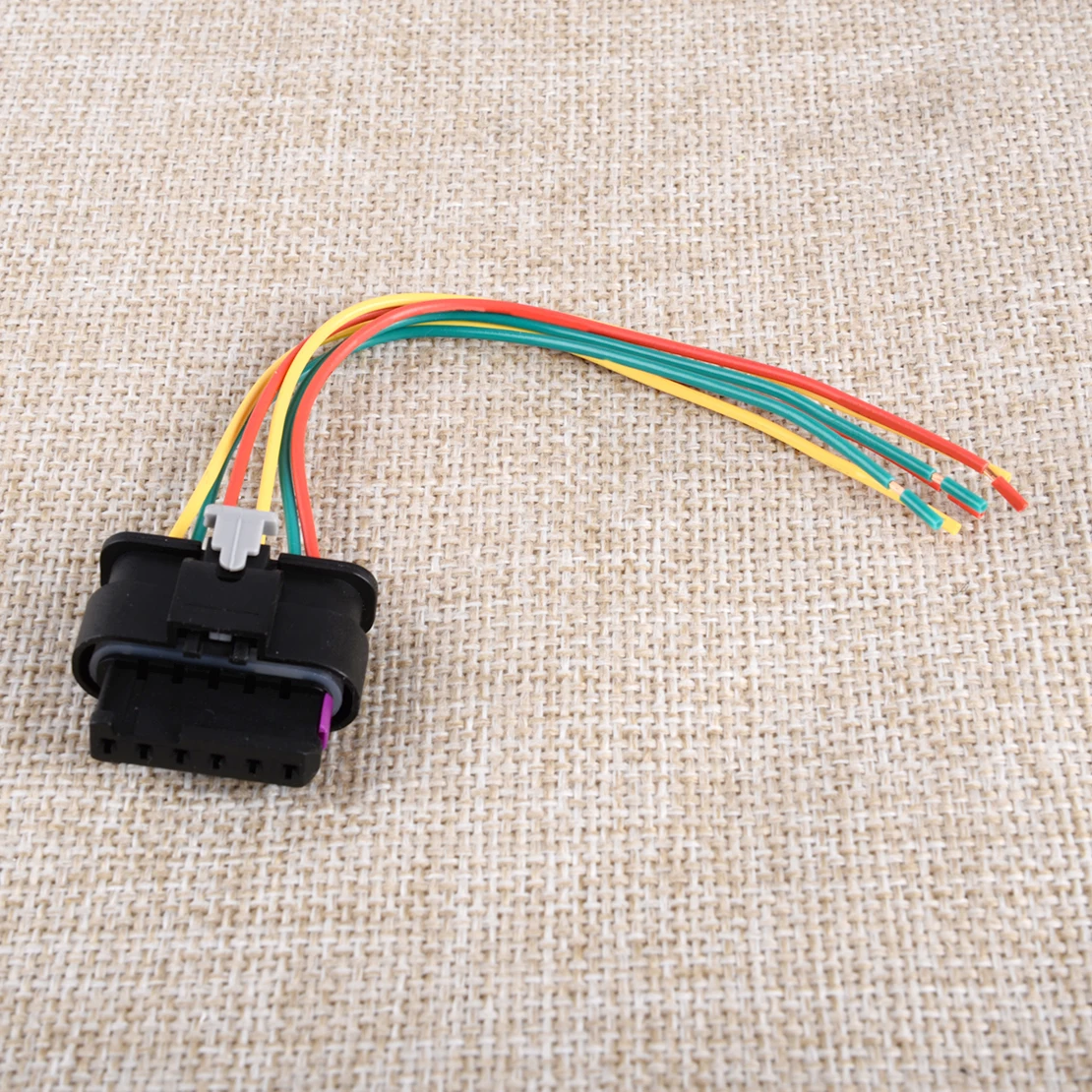 NEW 61132359993 6Pin Rear Tail Light Lamp Connector Pigtail Plug Wiring Harness Cable Fit for Fiat 500X 2016-2022