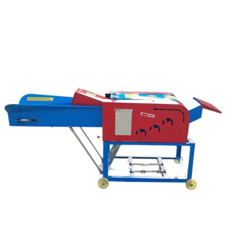Cattle and sheep breeding grass shredder, wet and dry guillotine machine