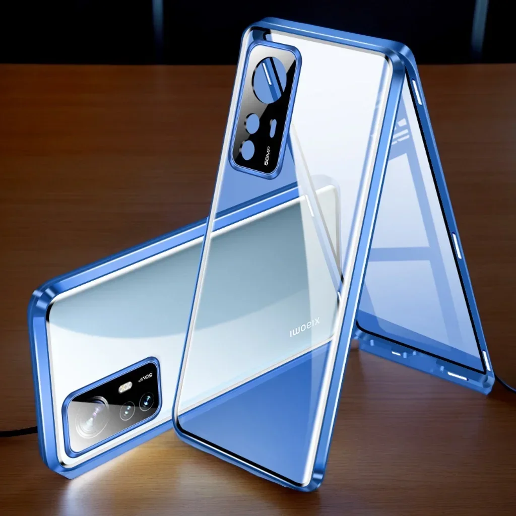 

360 Double Sided Glass Magnetic Phone Case For vivo T3 Ultra T2 Pro T2X T3X T3 Lite T4X Metal Full Camera Lens Protector Cover