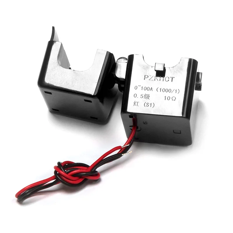 Prescision Kleine Stromwandler CT Spule Split CT PZCT 10(100)A/10(100)mA Für AC Meter – Detail 9