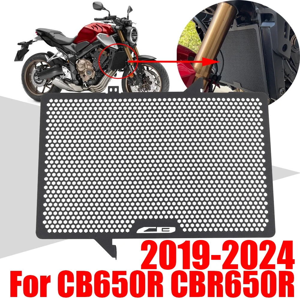 For HONDA CB650R CBR650R CB650 R CBR CB 650 R 2019 - 2022 2023 2024 Accessories Radiator Grille Guard Protection Cover Protector