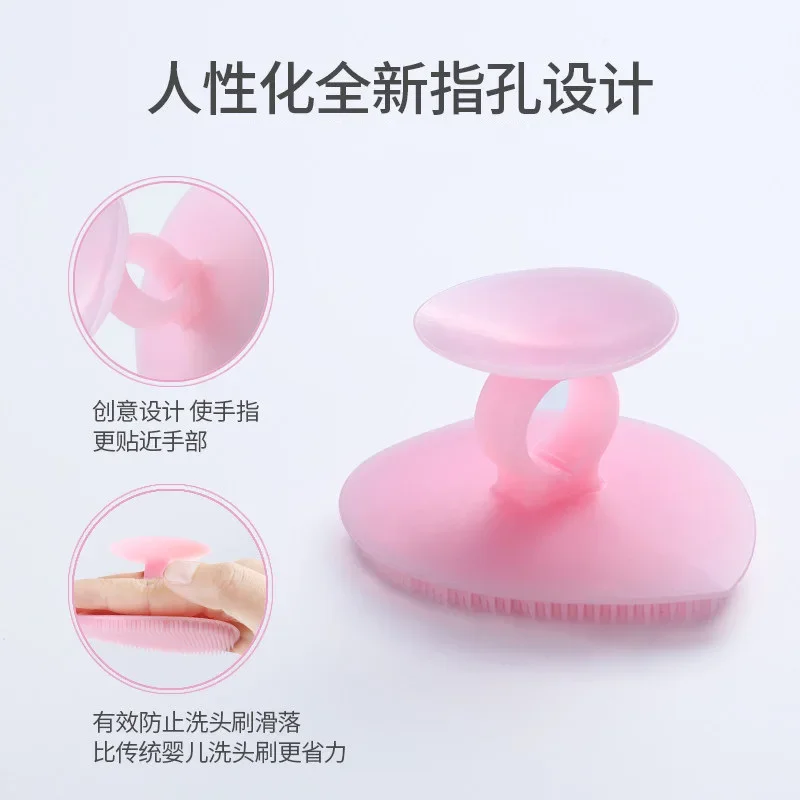 Silicone Facial Cleansing Brush Exfoliating Blackhead Remover Face Machine Soft Deep Silicone Brush Massage Face Brush Cleansing