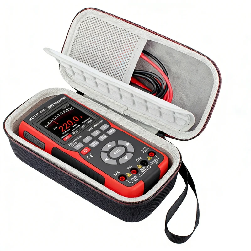 ZOPRORE الصلب إيفا صندوق سفر خارجي حماية حقيبة التخزين حمل غطاء الحال بالنسبة ZOYI ZT703S 702S ملتقط الذبذبات الرقمي المتعدد