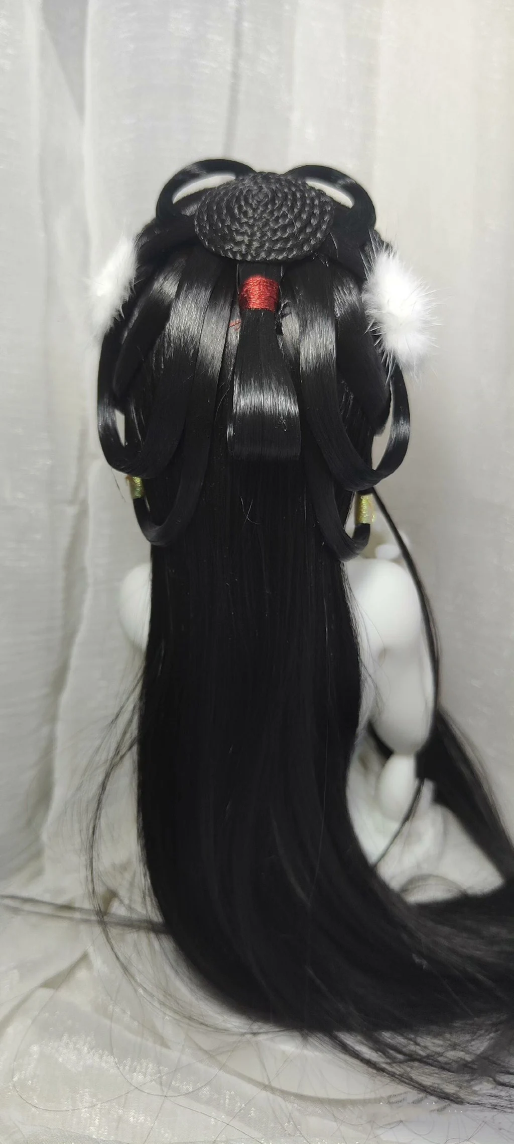 1/4 1/3 Schaal Oude Kostuum Bjd Pruik Hanfu Fee Lang Haar Retro Pruiken Voor Bjd/Sd Msd Sd13 Girl Ssdf Pop Accessoires C2288