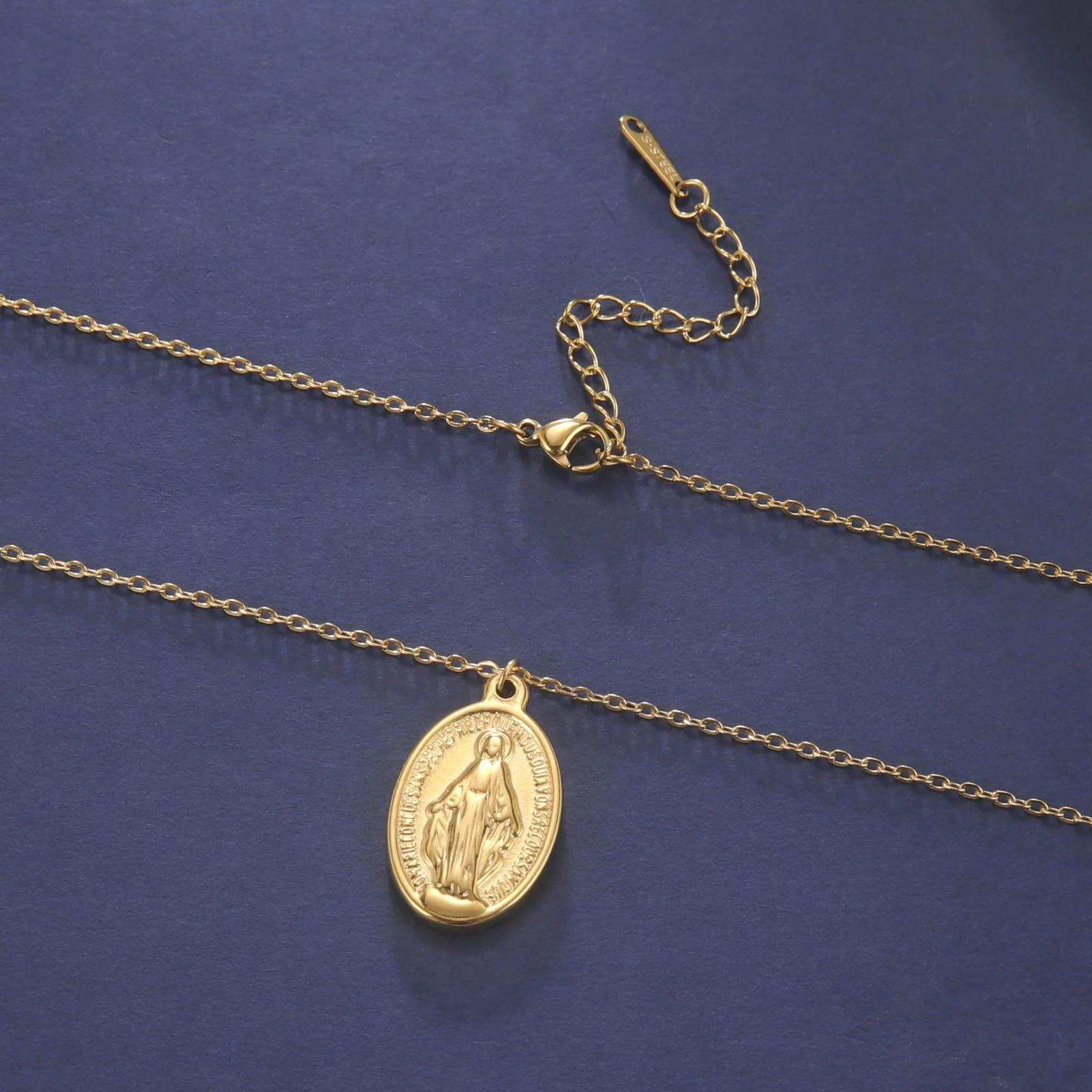 Lucktune 1 قطعة مريم العذراء قلادة لسوار قلادة أقراط DIY الفولاذ المقاوم للصدأ أم الله سحر مجوهرات اكسسوارات #3