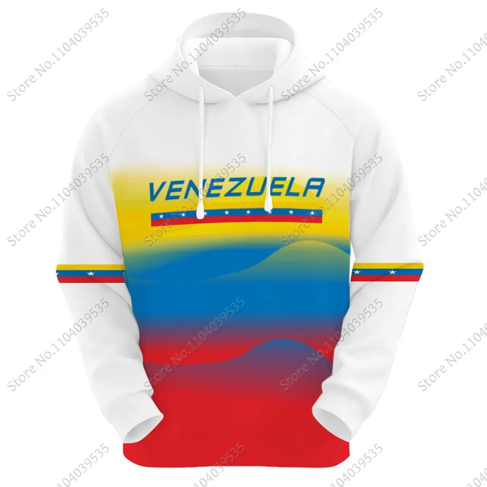 2024 Venezuela Hoodies Autumn Sweatshirt National Team Clothing Hoody Streetwear Casual Pullover Jackets Unisex Coats