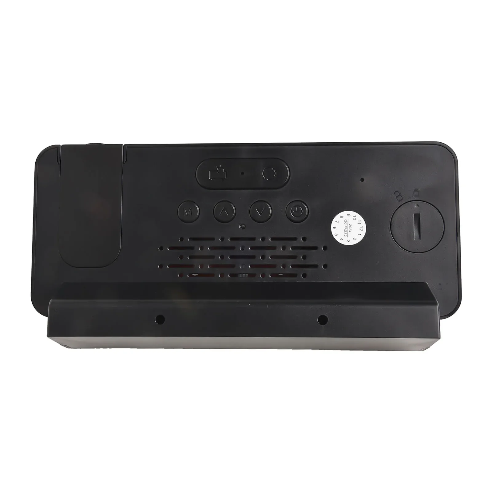 Versatile Digital Projection Alarm Clock Temperature Display With 180° Rotation And Snooze DC 5V Creative LED Mirror Clock