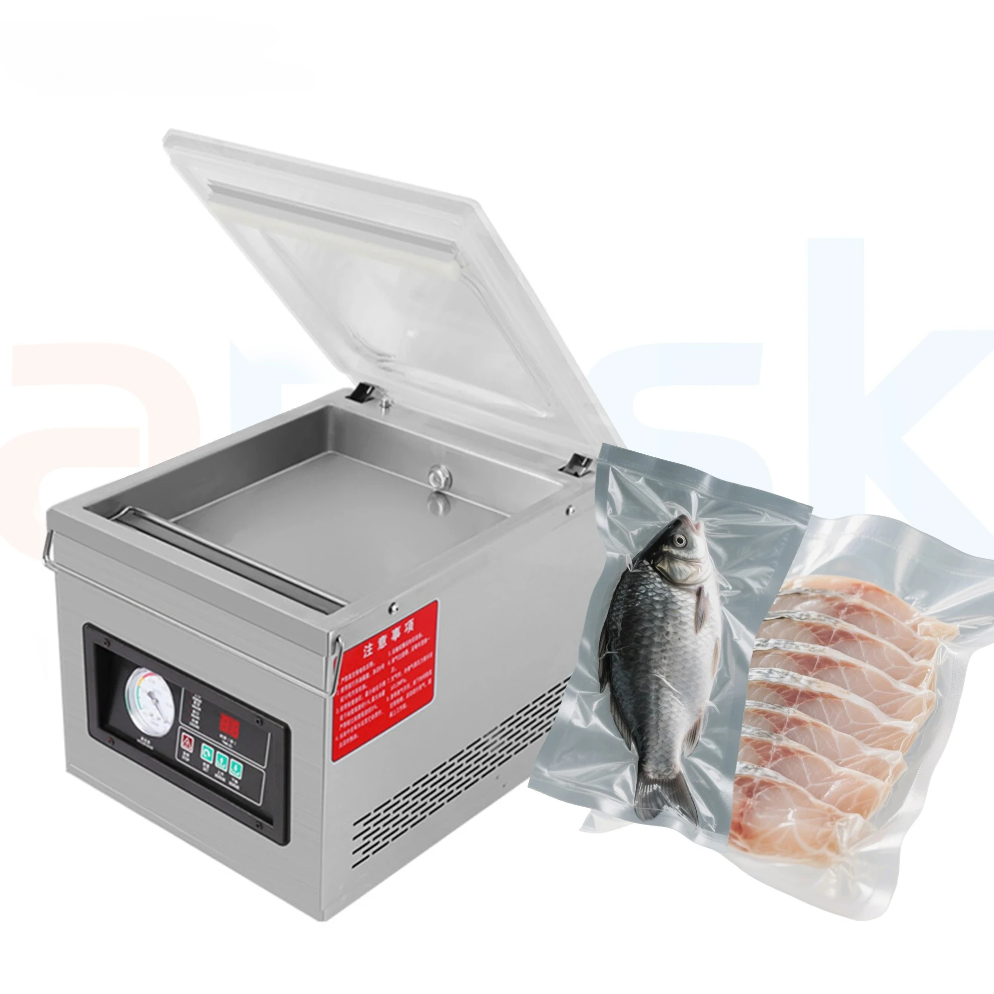 

DZ-260 Однокамерный вакуумный упаковщик для мяса, полностью автоматическая вакуумная упаковочная машина