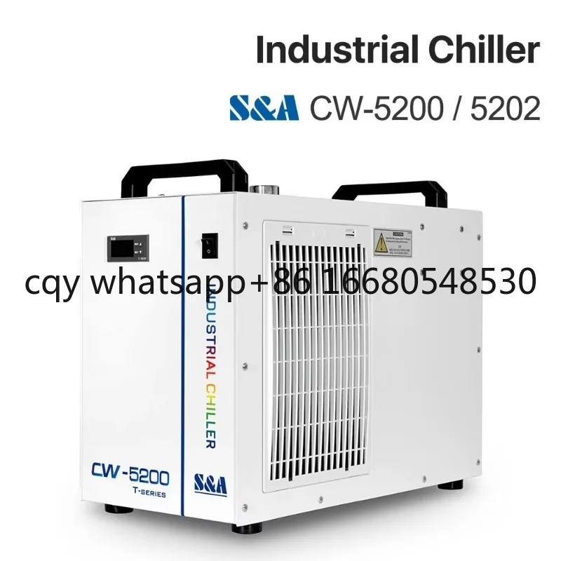 Cw3000 Cw5000 Cw5200 Охлаждающее оборудование с воздушным охлаждением Промышленный охладитель воды Охладитель шпинделя с ЧПУ Cw 5200 Охладитель воды