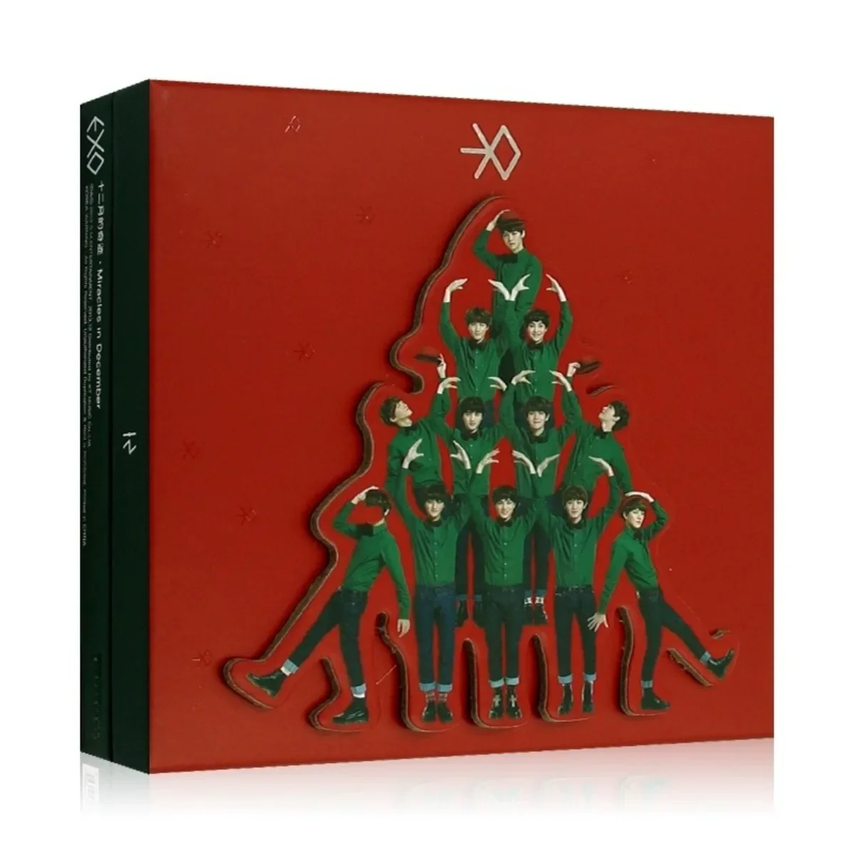

EXO-M "Miracles in December" Album CD Disc - K-Pop Music Collection for EXO-M Fans & Music Enthusiasts