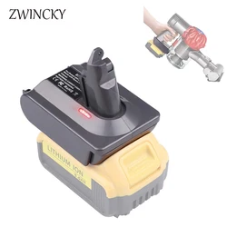 Replace Battery Adapter for Dewalt 18V 20V Li-ion Battery Convert To For Dyson V6 V03 SV04 SV09 DC62 DC59 Series Vacuum Cleaner