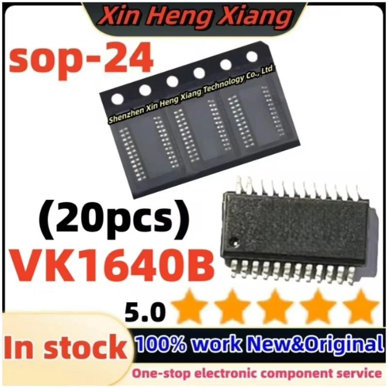 

20PCS 100% New VK1640B VK1640 ssop-24