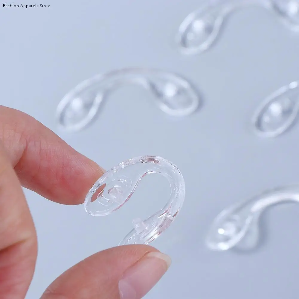 

Convenient Comfortable Transparent For Women Men Children Anti Slip Eyeglasses Pads Korean Nose Pad Glasses Support Ear Hook
