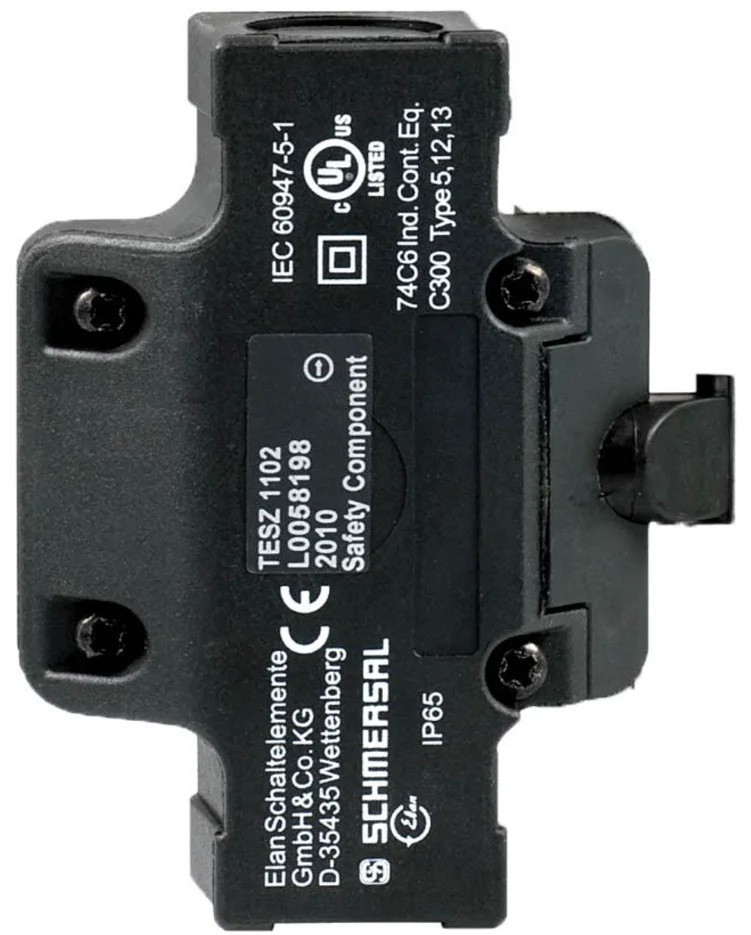 

TESZ1102/S — блокировка ключа с одним контактом NC IP67 — промышленный предохранительный выключатель из нержавеющей стали