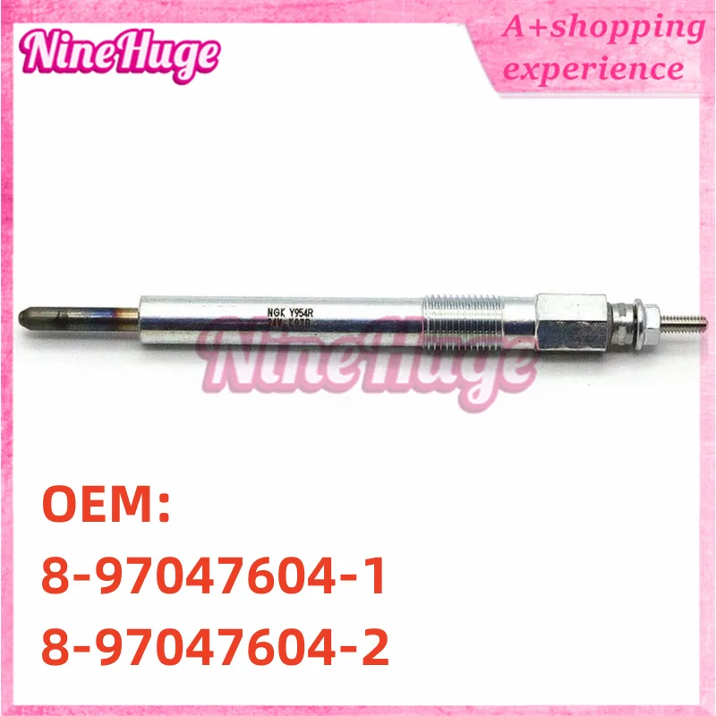 

Свеча свечения для экскаватора 8-97047604-1 8-97047604-2 24 в OEM 8970476041,8970476042,8 97047604 1,8 97047604 2 для Isuzu 4LE2 Y954R K22C