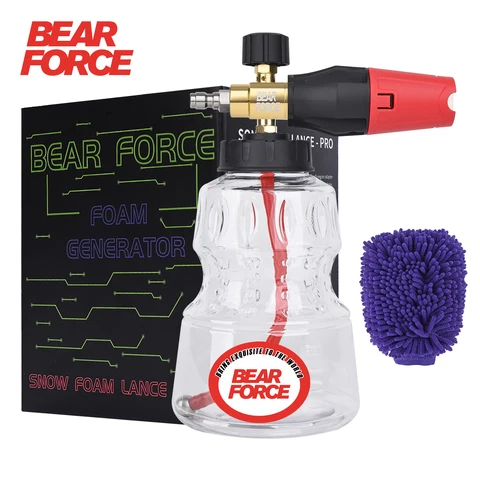 Пенная Насадка Для Мойки Высокого Давления BEAR FORCE С Быстрым Подключением 1/4 Дюйма