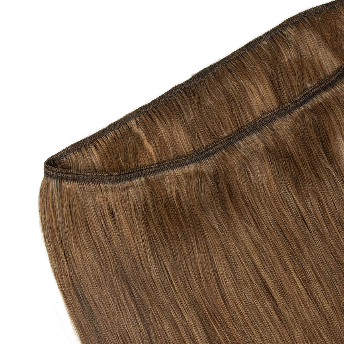Rambut Manusia Lurus Halus Jahit Brasil dalam Mesin Bundel Rambut Manusia Remy 16 ", 20", 24 "Inci 50G/Bundel