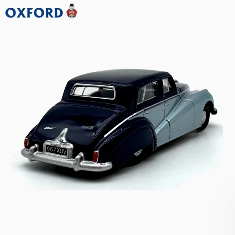 OXFORD Armstrong Limousine-Automodell aus Druckgusslegierung im Maßstab 1:76, schwarze Klassiker, Souvenir für Erwachsene, Geschenk, statische Anzeige