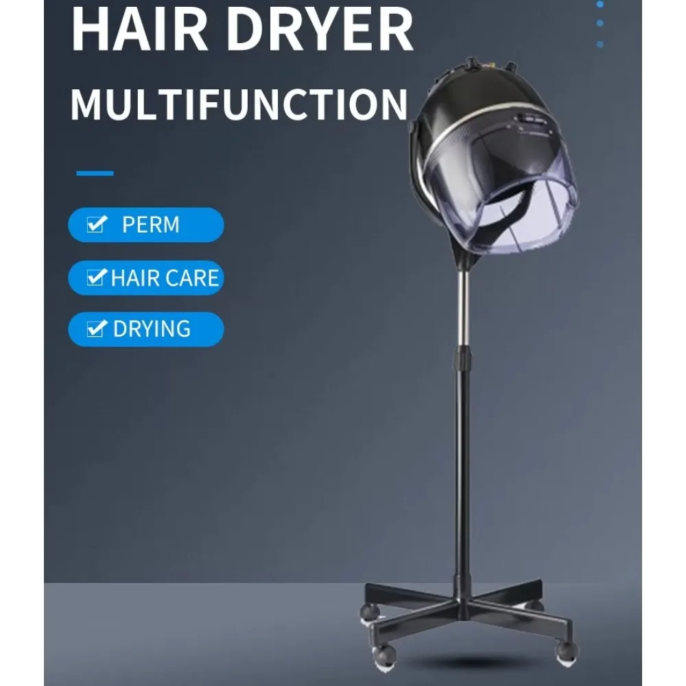 Wall Mounted Hair Steamer, Professional Salon Equipment, Barber Machine, Steam Hair Treatment, Moisturizing Therapy, 1200W Power