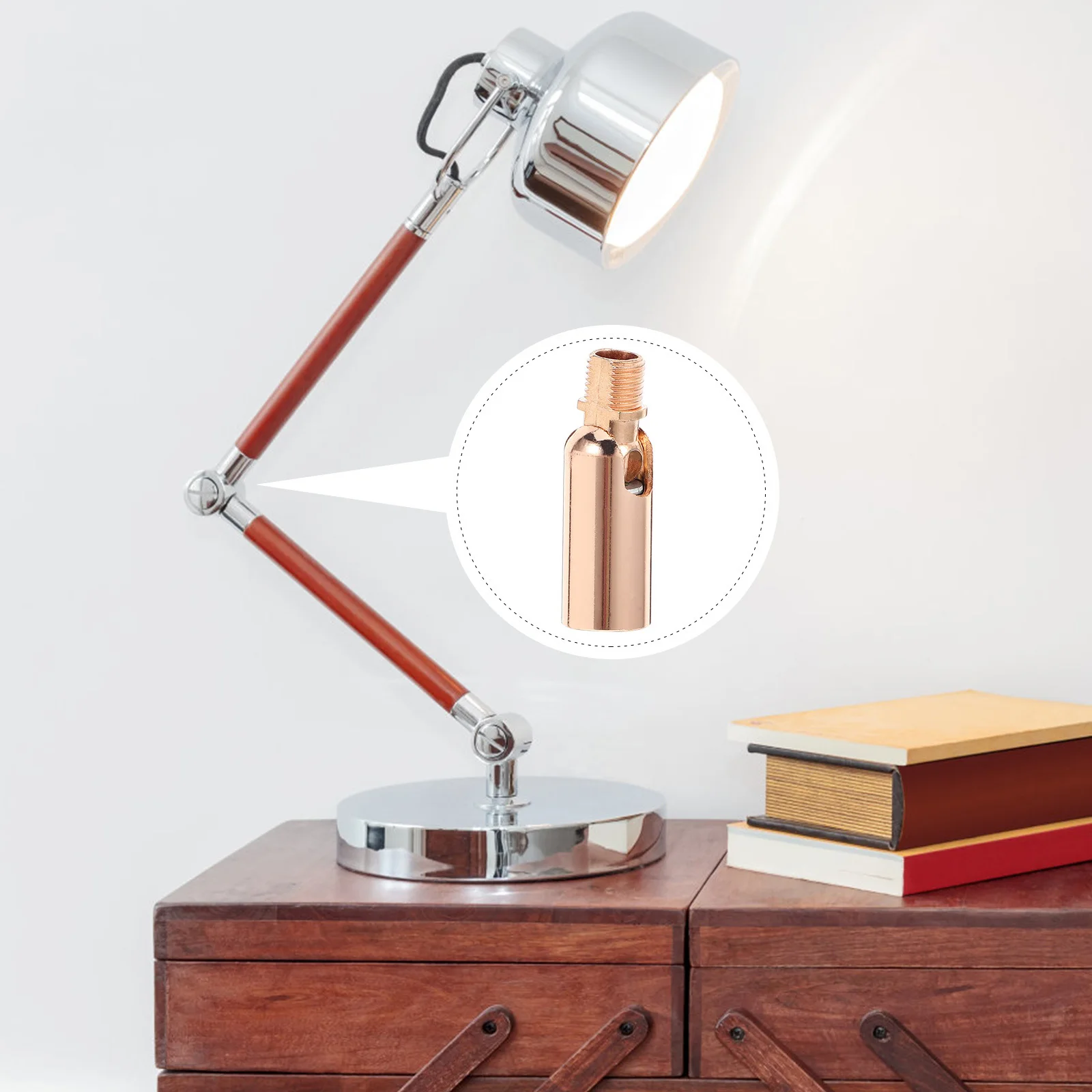 

2pcs Swivel Head Lamp Adapters Metal For Angled Ceiling Pendant Lights Wall Mount Fixtures Canopy Sloped Ceiling Adapter Track