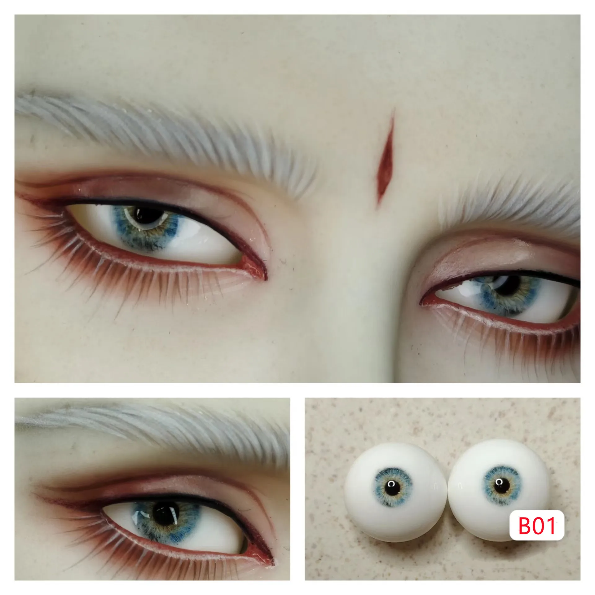 

1/3 BJD Doll Eyes 12mm 14mm 16mm 18mm Doll Eyes 1 Pair