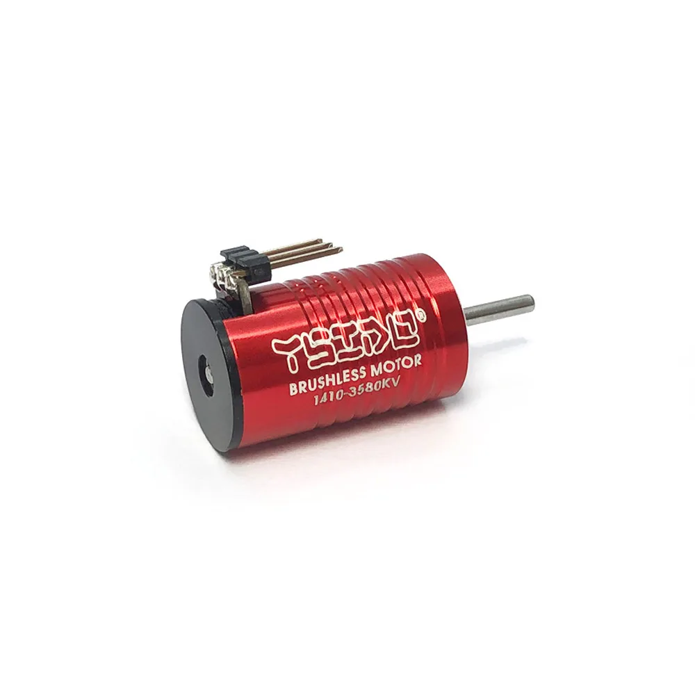 YSIDO Mini 1410 V2 Brushless Motor 2580KV 3580KV 5580KV 9580KV w/ 20A ESC Combo for Kyosho Mr03 Pro Atomic DRZ 1/24 1/28 RC Car