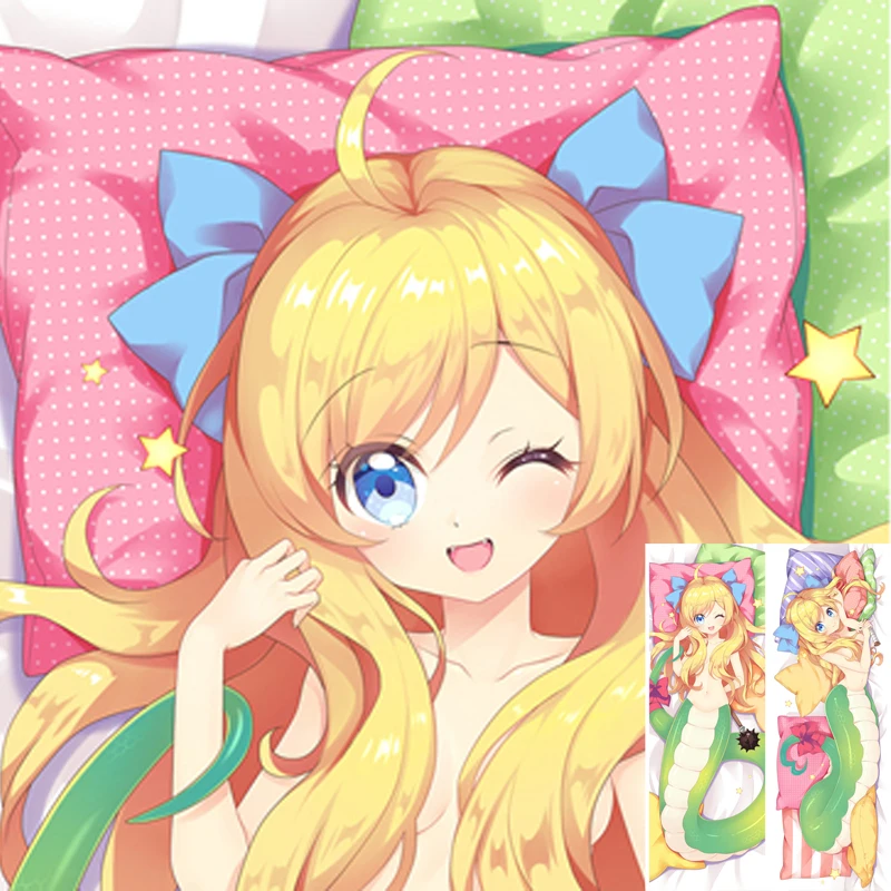 

Anime Dakimakura Pillow Jashin Chan 2-Side Print Pillowcase Hugging Body Cushion Cover Otaku Waifuristmas Decoration