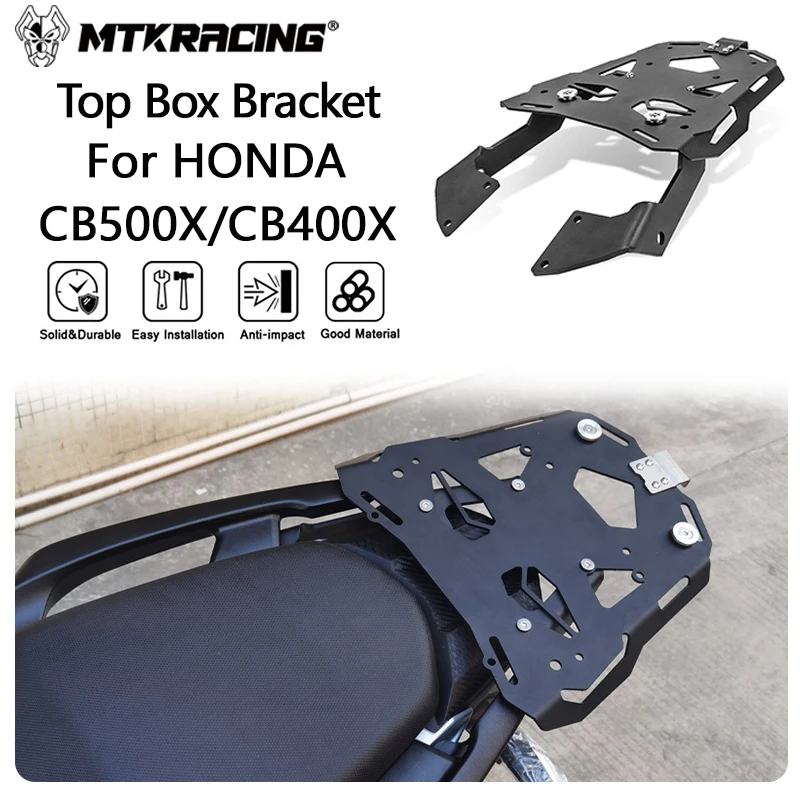 

MTKRACING For HONDA CB500X CB400X 18-23 NX400 NX500 2024 Motorcycle Luggage Tailbox Fixer Holder Bracket Tailrack Kit