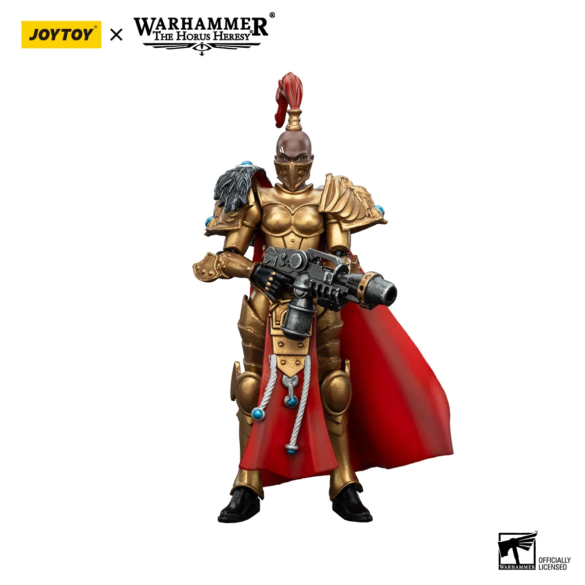 Joytoy warhammer 30k 1/18 figuras de ação irmãs do silêncio falcones brancos vigilador quadro 3 peças anime modelo militar