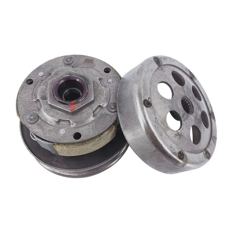 Motorcycle Drive Belt Clutch Pulley Disc Compatible with Loncin Lingying Patrol Eagle Liying Xunying ZY125T A 2A 3 4A Scooter