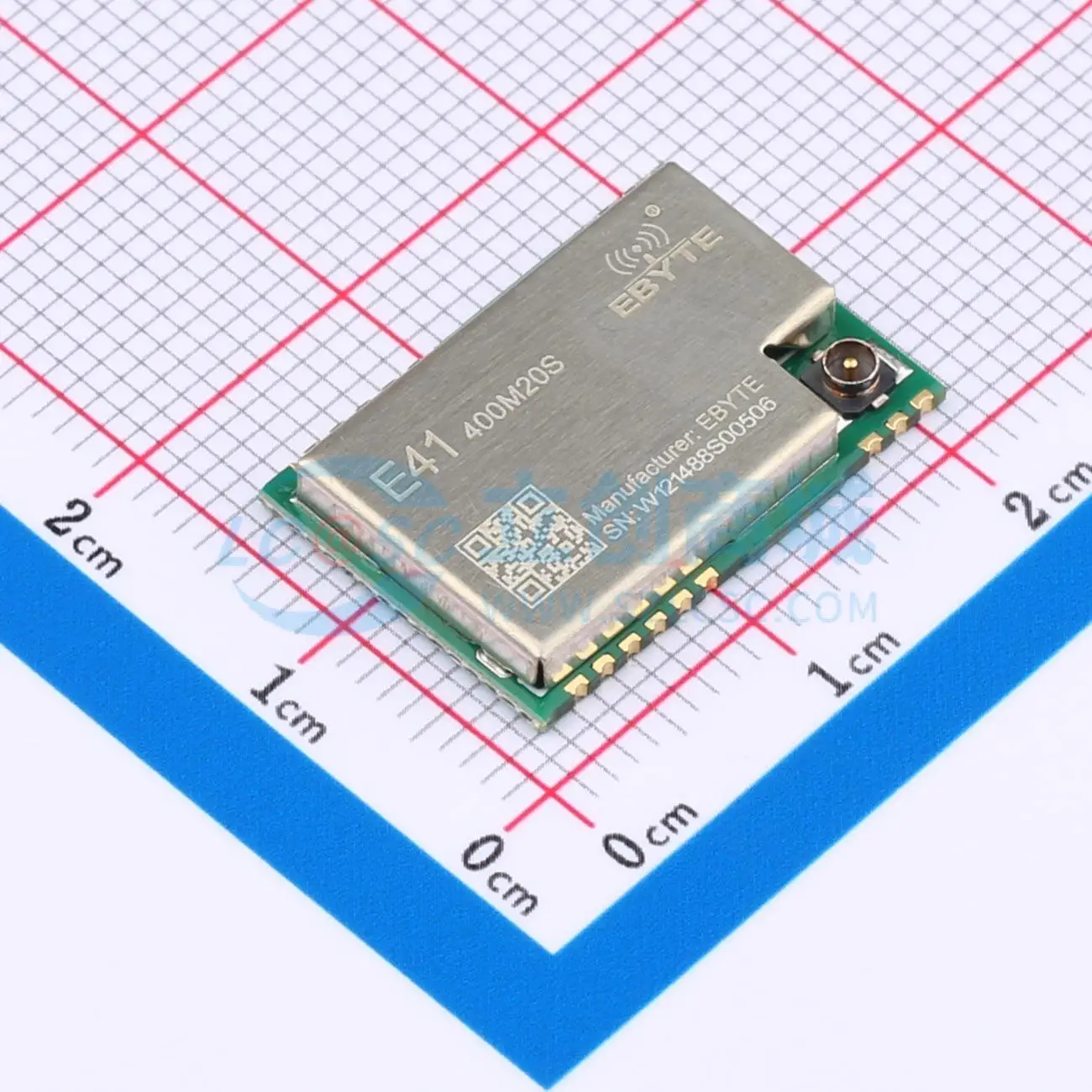 4pcs E41-400M20S SMD 20x14mm transceiver 433MHz GFSK RF Wireless Communication Module for Smart Home System