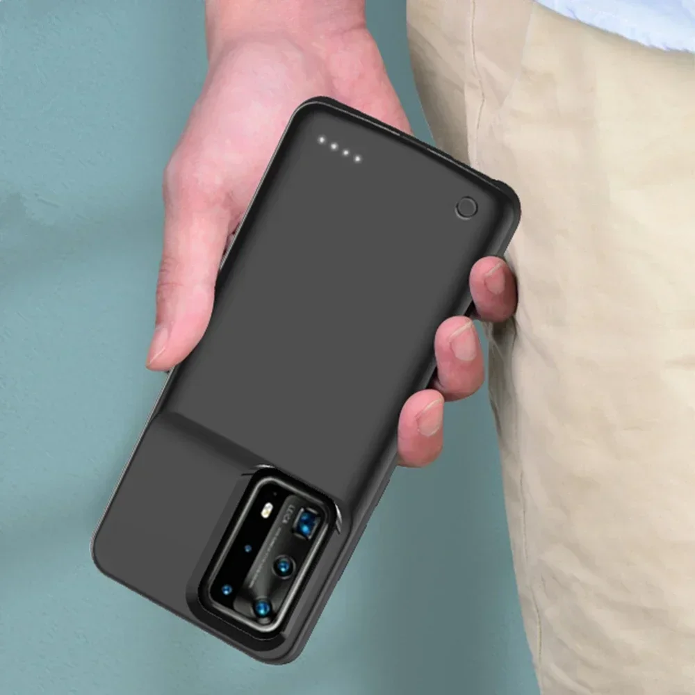 6800mah capa de telefone para huawei p30 pro p40 p40 pro maimang 8 caso bateria carregador casos banco para huawei p30 caso energia