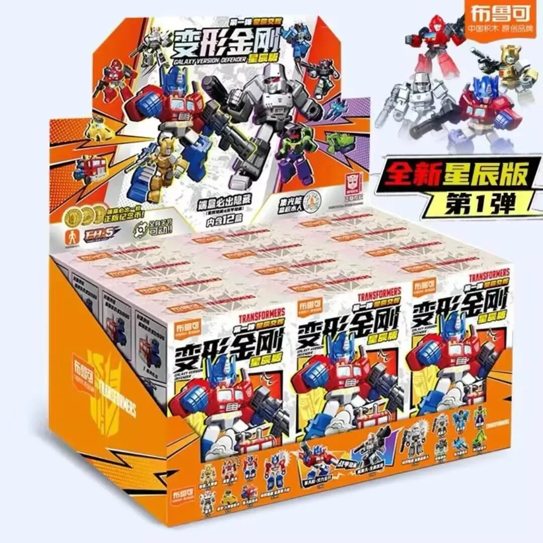 HOT Blokees Transformers Block Defender Versione Wave1 Optimus Prime Megatron Ironhide Thundercracker Robot Giocattoli da collezione Regalo