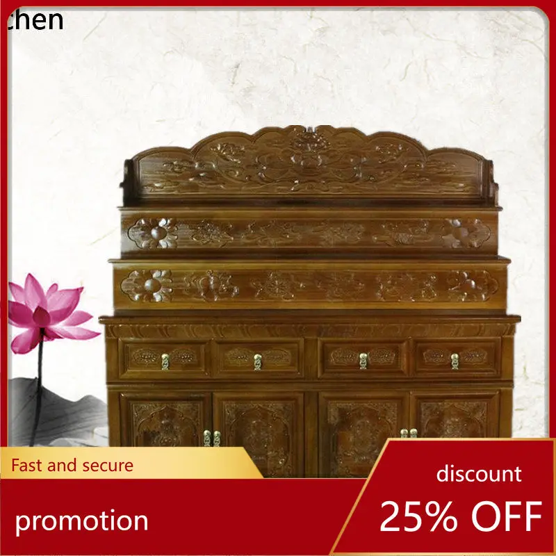 

Cz buddhist altar for home living room solid wood chinoiserie buddhist niche elm buddha cabinet simple table