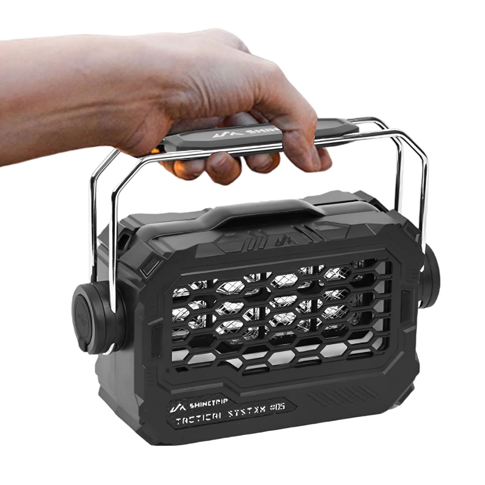 Electric Mosquito Lamp Built-in Dual 2000mAh Batteries Automatic Mosquito Lure for Camping Fishing Night Running Walk Trekking
