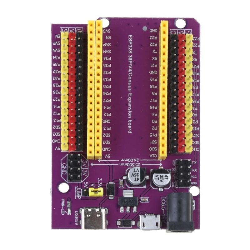 ESP32 Development Board TypeC CP2102 WiFi+Bluetooth Dual-Core ESP32-DevKitC-32 ESP-WROOM-32 Expansion Board