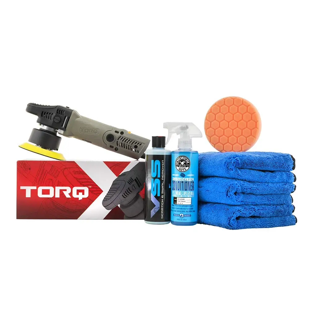 

Random Orbital Polisher, One-Step Scratch & Swirl Removal Kit - 8 Items