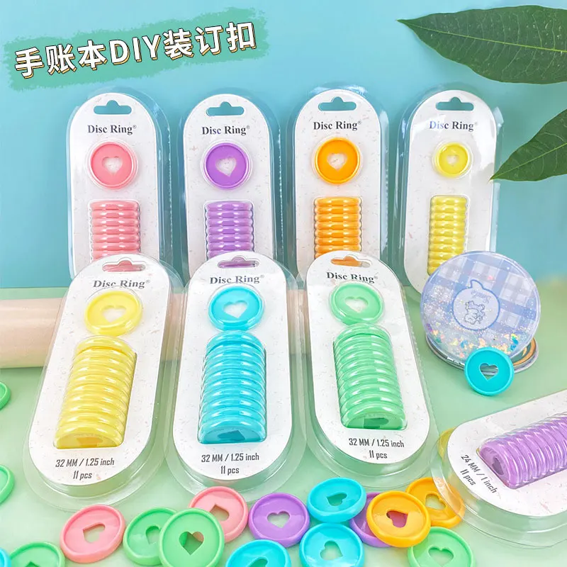 24mm 28mm 32mm Mushroom Planner Bind Discs Notebook Binder Rings Discs Binder Mushroom Binding Ring Office and School