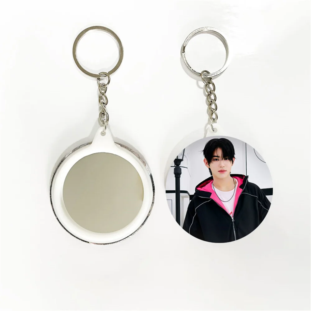 Kpop KICKFLIP معاينة الصور مفهوم الصور صفيح شارات مرآة سلاسل المفاتيح KYEHOON DONGHWA JUWANG DONGHYEON المشجعين الهدايا جمع #2