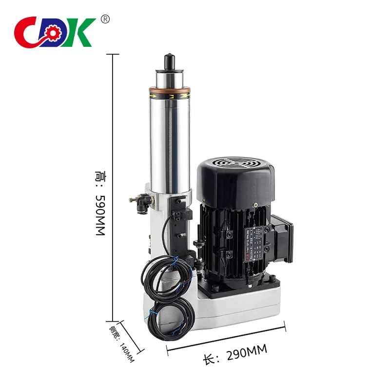 파워 서보 모터 드릴링 태핑 스핀들 파워 헤드 유닛 드릴 프레스, 자동 주조 드릴링 머신, 0.75kw, 핫 세일