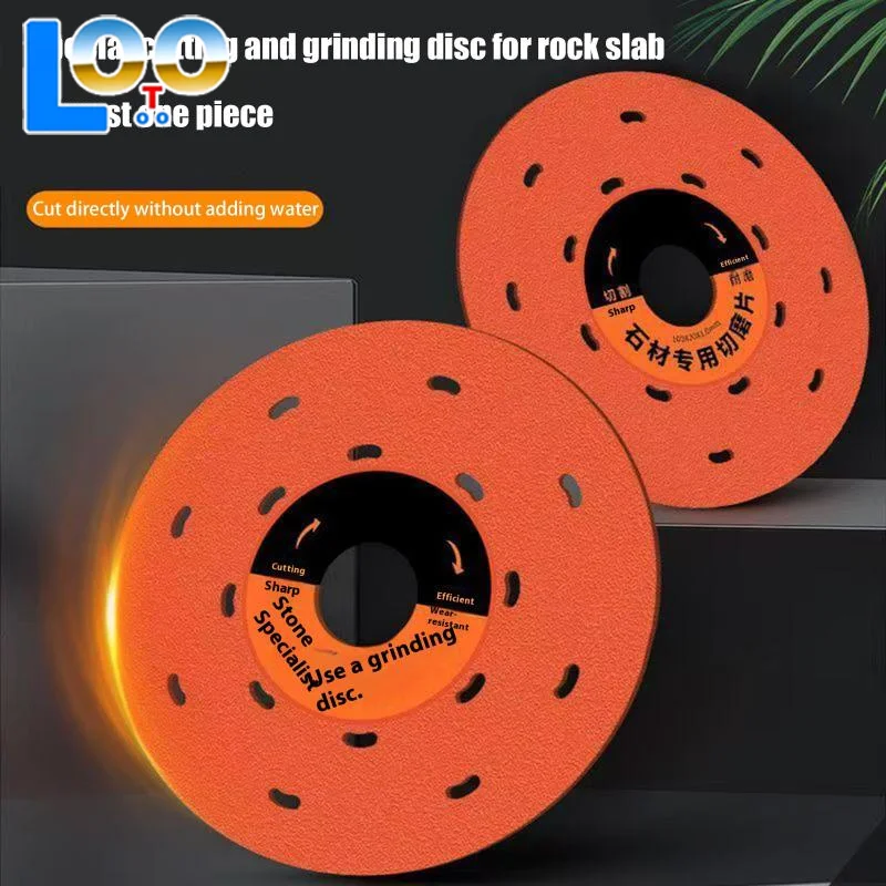 Dischi abrasivi da taglio da 4 pollici 100 mm Lama per sega brasata sotto vuoto Lama per smerigliatrice per piastrelle per tubi in metallo, legno, PVC